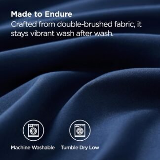 Bedsure Pillow Cases Standard Size Set of 2 - Navy Microfiber Pillowcases Super Soft and Cozy Double Brushed Pillow Case Covers with Envelope Closure Wrinkle Fade and Stain - lunas-mystic-emporium.com Bedsure Pillow Cases Standard Size Set of 2 - Navy Microfiber Pillowcases, Super Soft and Cozy Double Brushed Pillow Case Covers with Envelope Closure, Wrinkle, Fade and Stain...