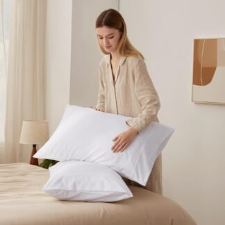 Bedsure Queen Pillow Cases Set of 2 - White Brushed Microfiber Pillowcase 2 Pack Super Soft Pillowcase Pillow Shams Covers with Envelope Closure Wrinkle Fade and Stain - lunas-mystic-emporium.com Bedsure Queen Pillow Cases Set of 2 - White Brushed Microfiber Pillowcase 2 Pack, Super Soft Pillowcase, Pillow Shams Covers with Envelope Closure, Wrinkle, Fade and Stain...