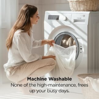 Bedsure Satin Pillowcases, Similar to Silk Pillow Cases Queen Size Set of 2, Pure White Cooling Pillow Case for Sleeping Women with Envelope Closure, Gifts for Women Men, 20x30...