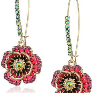 Betsey Johnson Rose Dangle Earring Color
