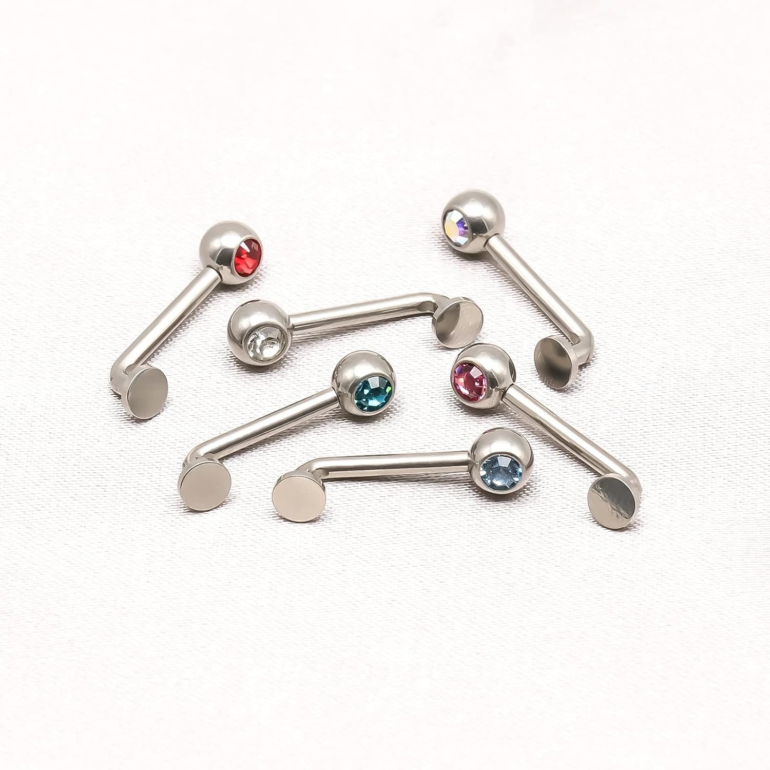 BLISI 14G Solid Titanium Christina Piercing Barbell VCH Ring Bar Genital Jewelry Vertical Hood - lunas-mystic-emporium.com BLISI 14G Solid Titanium Christina Piercing Barbell VCH Ring Bar Genital Jewelry Vertical Hood