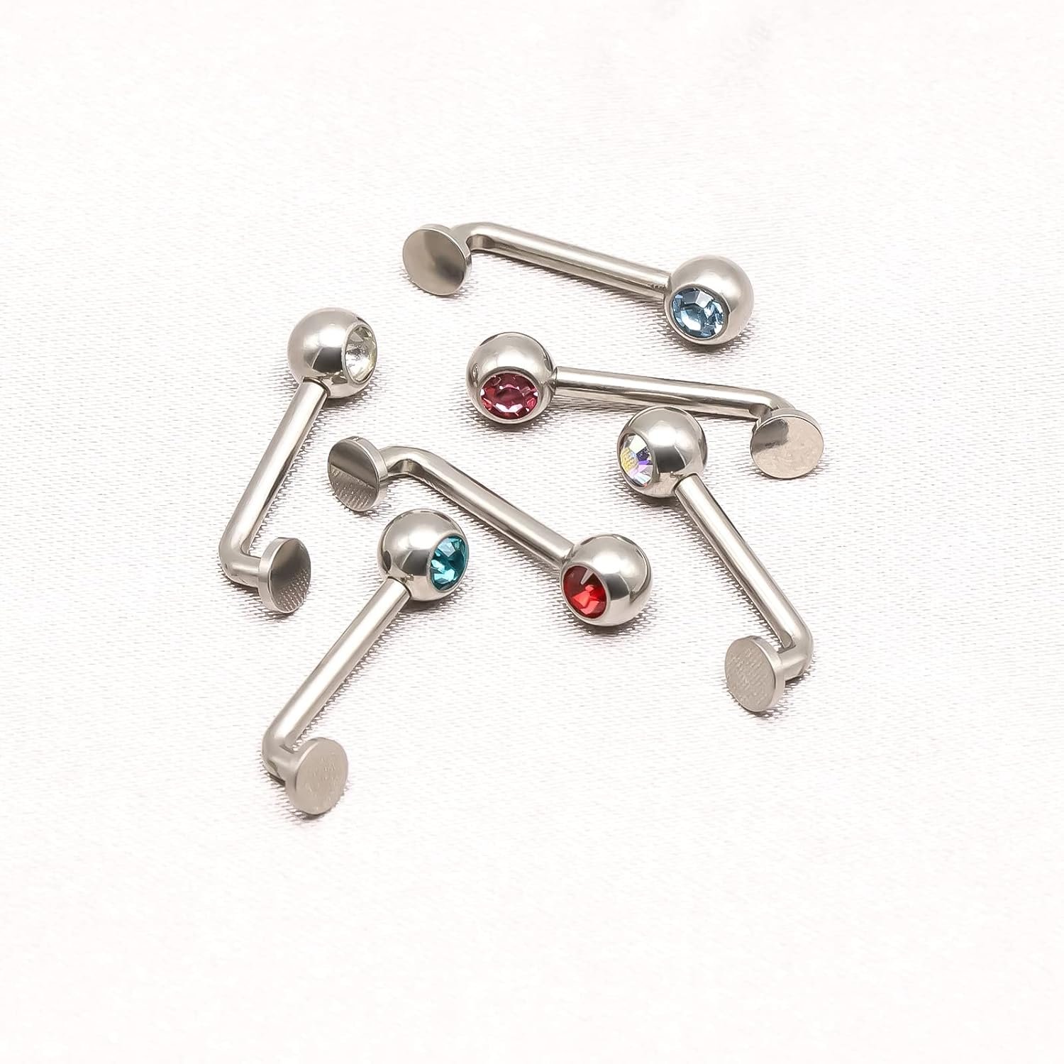 BLISI 14G Solid Titanium Christina Piercing Barbell VCH Ring Bar Genital Jewelry Vertical Hood - lunas-mystic-emporium.com BLISI 14G Solid Titanium Christina Piercing Barbell VCH Ring Bar Genital Jewelry Vertical Hood