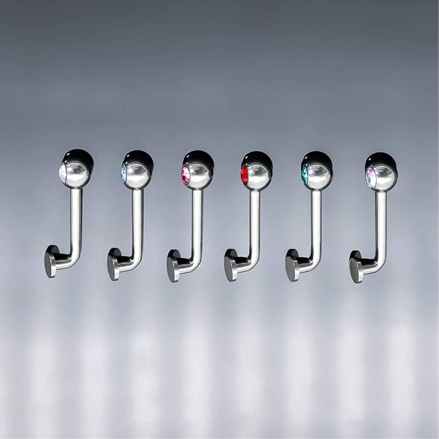 BLISI 14G Solid Titanium Christina Piercing Barbell VCH Ring Bar Genital Jewelry Vertical Hood - lunas-mystic-emporium.com BLISI 14G Solid Titanium Christina Piercing Barbell VCH Ring Bar Genital Jewelry Vertical Hood