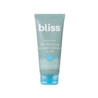 Bliss Micro Magic Skin-renewing Microdermabrasion Scrub | Smoothing Volcanic Pumice & Purifying Kaolin Clay | Refreshed Glow Straight-from-the-Spa | Tightens Pores & Brightens...