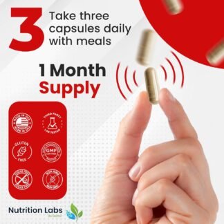 Blood Pressure Support & Heart Health Cardiovascular Supplement W/ Hawthorn, Hibiscus. Nitric Oxide Support for Normal Blood Pressure Support W/ Vitamin B12 & Folic Acid. Garlic...