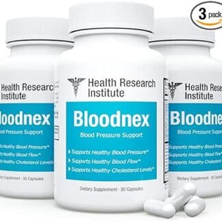 Bloodnex Balanced Blood Pressure - 3 Bottles - 100% Natural Ingredients