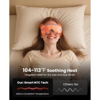 BOB AND BRAD Eye Massager FSA EligibleHSA Eligible EyeOasis 2 Heated Eye Mask for Migraines with Music Smart Migraine Massager Reduce Dry Eyes Improve Sleep Birthday Gifts - lunas-mystic-emporium.com BOB AND BRAD Eye Massager FSA Eligible/HSA Eligible, EyeOasis 2 Heated Eye Mask for Migraines with Music, Smart Migraine Massager Reduce Dry Eyes Improve Sleep, Birthday Gifts...