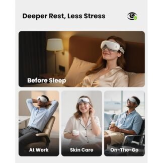 BOB AND BRAD Eye Massager FSA EligibleHSA Eligible EyeOasis 2 Heated Eye Mask for Migraines with Music Smart Migraine Massager Reduce Dry Eyes Improve Sleep Birthday Gifts - lunas-mystic-emporium.com BOB AND BRAD Eye Massager FSA Eligible/HSA Eligible, EyeOasis 2 Heated Eye Mask for Migraines with Music, Smart Migraine Massager Reduce Dry Eyes Improve Sleep, Birthday Gifts...