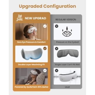 BOB AND BRAD Eye Massager FSA EligibleHSA Eligible EyeOasis 2 Heated Eye Mask for Migraines with Music Smart Migraine Massager Reduce Dry Eyes Improve Sleep Birthday Gifts - lunas-mystic-emporium.com BOB AND BRAD Eye Massager FSA Eligible/HSA Eligible, EyeOasis 2 Heated Eye Mask for Migraines with Music, Smart Migraine Massager Reduce Dry Eyes Improve Sleep, Birthday Gifts...