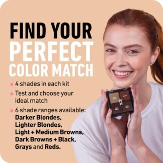 BOLDIFY Hairline Powder Color Sample Kit - Root Touch Up Hair Color for Gray Coverage - Bald Spot Concealing Hair Powder for Women & Men - 24-Hour Stain-Proof - Light + Medium...