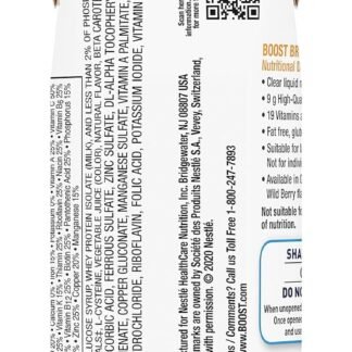 Boost Breeze Nutritional Drink Orange 8 Fl Oz (Pack of 12)