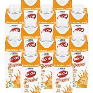 Boost Breeze Nutritional Drink Orange 8 Fl Oz (Pack of 12)