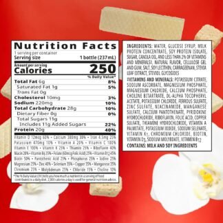 BOOST High Protein Balanced Nutritional Drink, Very Vanilla, 8 FL OZ (Pack of 6)