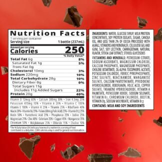 BOOST High Protein Ready to Drink Balanced Nutritional Drink, Rich Chocolate, 8 FL OZ (Pack of 12)