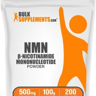 BulkSupplements.com Nicotinamide Mononucleotide (NMN) (100 Grams - 3.5 oz - 400 Servings)