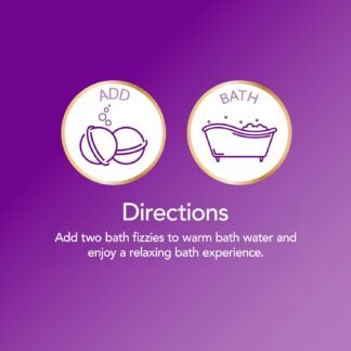 Calgon Bath Fizzies, Lavender & Honey, 8 pcs