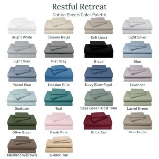 CALIFORNIA DESIGN DEN Luxuriously Soft Hotel Quality 600 Thread Count, 100% Cotton Set of 2 Cases, Crisp & Cool Dark Gray Pillow Cases Standard Fits Standard & Queen Pillows...