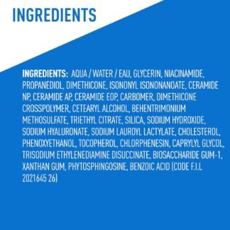 CeraVe Ultra-Light Moisturizing Gel, Hydrating Gel Face Moisturizer For Men & For Women with Ceramides, Niacinamide, Hyaluronic Acid, Fragrance Free, Oil-Free, Mattifying...