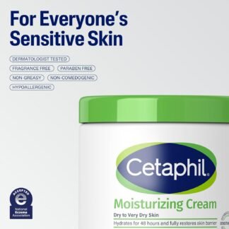 Cetaphil Face Body Moisturizer Hydrating Moisturizing Cream for Dry to Very Dry Sensitive Skin NEW 16 oz 2 Pack Fragrance Free Non-Comedogenic Non-Greasy - lunas-mystic-emporium.com Cetaphil Face & Body Moisturizer, Hydrating Moisturizing Cream for Dry to Very Dry, Sensitive Skin, NEW 16 oz 2 Pack, Fragrance Free, Non-Comedogenic, Non-Greasy