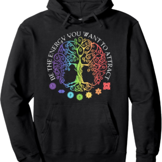 Chakra Tree Of Life Mandala Zen Yoga Om Symbol Buddhism Pullover Hoodie
