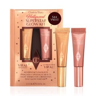 Charlotte Tilbury Beauty Light Wand Liquid Highlighter Makeup - Soft-Focus Highlighter & Blush for Cheeks - Pearlescent, Weightless Radiant Finish