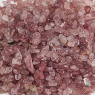 Cherry Tree Collection 1/2 Pound Polished Tumbled Gemstone Chips, Pebbles, Crystal Chips Bulk for Jewelry Making, Healing, Plants, Succulents, Aquariums, Decoration, Chakra...