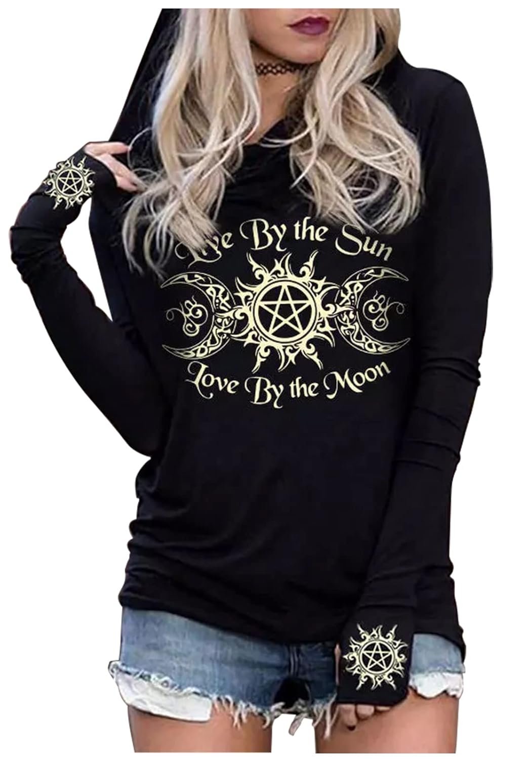 CHUNTIANRAN Hoodies Shirts for Women Early Fall Long Sleeve Tops Vintage Graphic Outfits Tops Fashion Pullover Tees 2025 - lunas-mystic-emporium.com CHUNTIANRAN Hoodies Shirts for Women Early Fall Long Sleeve Tops Vintage Graphic Outfits Tops Fashion Pullover Tees 2025