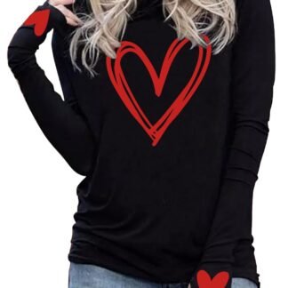 CHUNTIANRAN Hoodies Shirts for Women Early Fall Long Sleeve Tops Vintage Graphic Outfits Tops Fashion Pullover Tees 2025