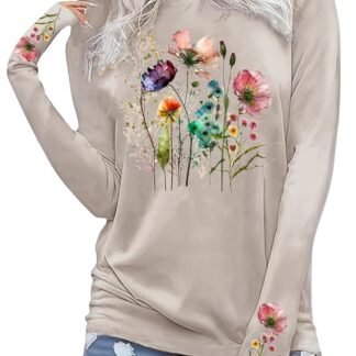 CHUNTIANRAN Hoodies Shirts for Women Early Fall Long Sleeve Tops Vintage Graphic Outfits Tops Fashion Pullover Tees 2025 - lunas-mystic-emporium.com CHUNTIANRAN Hoodies Shirts for Women Early Fall Long Sleeve Tops Vintage Graphic Outfits Tops Fashion Pullover Tees 2025