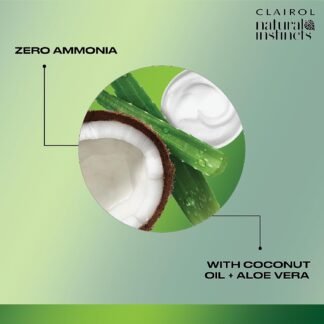 Clairol Natural Instincts Demi-Permanent Hair Dye, 4 Dark Brown Hair Color, Pack of 1