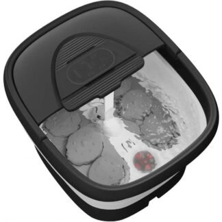 Collapsible Foot Spa with Heat and Remote Heated Foot Bath Massager with Timer and 24 Motorized Shiatsu Massage Balls Foot Soaking Tub Supports HotCold Water Soaking - lunas-mystic-emporium.com Collapsible Foot Spa with Heat and Remote, Heated Foot Bath Massager with Timer, and 24 Motorized Shiatsu Massage Balls, Foot Soaking Tub Supports Hot/Cold Water Soaking