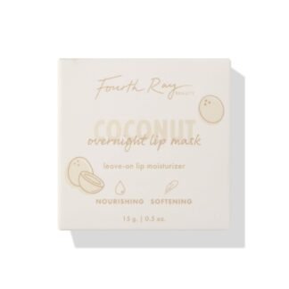 ColourPop Lip Mask - Leave-On Lip Moisturizer & Overnight Mask - Replenishes Dry Lips with Shea Butter, Squalane & Vitamin E - Coconut (0.5 oz)