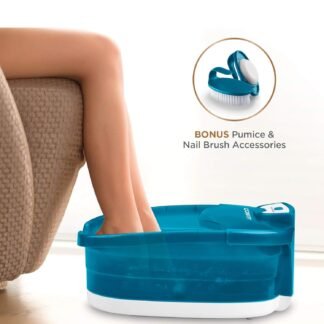 Conair Pedicure Foot Spa Bath with Heat reaching 104 Degrees Massaging Foot Rollers Soothing Bubbles Pumice Stone and Nail Brush Included - lunas-mystic-emporium.com Conair Pedicure Foot Spa Bath with Heat reaching 104 Degrees, Massaging Foot Rollers, Soothing Bubbles, Pumice Stone and Nail Brush Included
