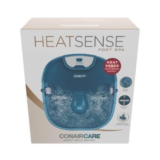 Conair Pedicure Foot Spa Bath with Heat reaching 104 Degrees Massaging Foot Rollers Soothing Bubbles Pumice Stone and Nail Brush Included - lunas-mystic-emporium.com Conair Pedicure Foot Spa Bath with Heat reaching 104 Degrees, Massaging Foot Rollers, Soothing Bubbles, Pumice Stone and Nail Brush Included