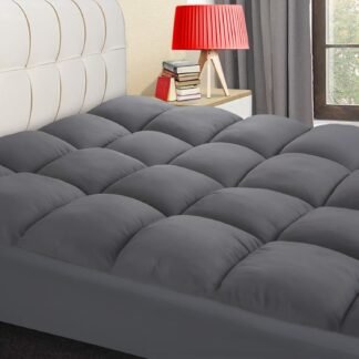 COONP Queen Mattress Topper, Extra Thick Pillowtop, Cooling and Plush Mattress Pad Cover Cotton Top Bed Topper Protector with 8-21 Inch Deep Pocket