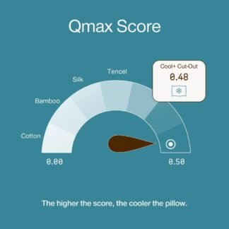 Coop Home Goods Cool+ Cut-Out Adjustable Pillow King with Cooling Gel & Shoulder Cut-Out for Head Support, Side Sleeper Pillow, Neck Support for Sleeping, CertiPUR-US/GREENGUARD...