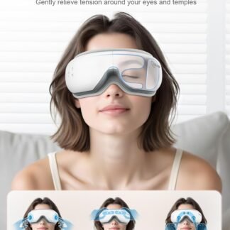 Cotsoco Eye Massager with Remote, Sleep Mask with Heat, Headache Massager Scalp for Migraine and Compression, Christmas Birthday Gifts for Women Men, Relaxing Eyes and Better...