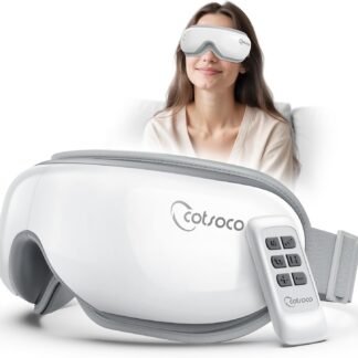 Cotsoco Eye Massager with Remote Sleep Mask with Heat Headache Massager Scalp for Migraine and Compression Christmas Birthday Gifts for Women Men Relaxing Eyes and Better - lunas-mystic-emporium.com Cotsoco Eye Massager with Remote, Sleep Mask with Heat, Headache Massager Scalp for Migraine and Compression, Christmas Birthday Gifts for Women Men, Relaxing Eyes and Better...