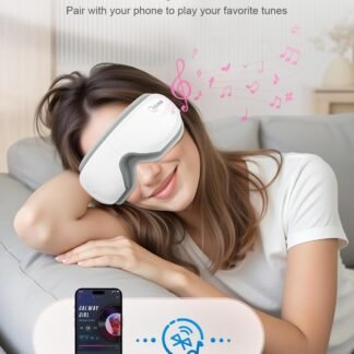 Cotsoco Eye Massager with Remote, Sleep Mask with Heat, Headache Massager Scalp for Migraine and Compression, Christmas Birthday Gifts for Women Men, Relaxing Eyes and Better...