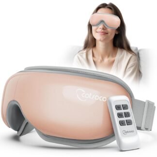 Cotsoco Eye Massager with Remote, Sleep Mask with Heat, Headache Massager Scalp for Migraine and Compression, Christmas Birthday Gifts for Women Men, Relaxing Eyes and Better...