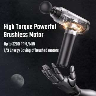 cotsoco Massage Gun, Muscle Massage Gun Deep Tissue Back Massager for Pain Relief, 20 Speeds Handheld Electric Massager Tool with Silent Brushless Motor, Suitable for Gym Office...