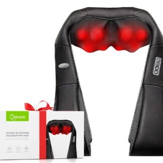cotsoco Neck Massager,Shiatsu Shoulder and Back Massager with Heat, Electric Deep Tissue Massage Pillow for Body Muscle Pain Relief,Best Gifts Mom Dad Women Men,Home, Office Car...