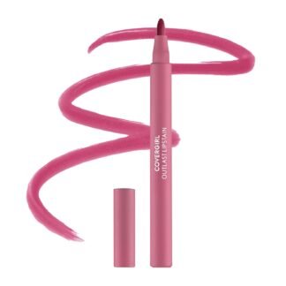 COVERGIRL Outlast Lipstain, with Plant-Based Acacia Tree Extract, Non-Drying, Lightweight - 62 Blushed Mauve