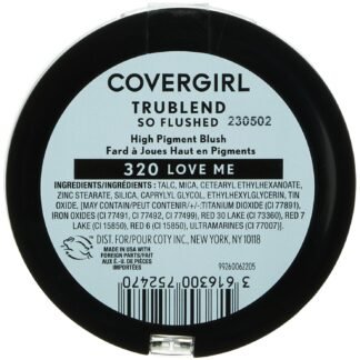 COVERGIRL Trublend So Flushed High Pigment Blush, Love Me, 0.33 Oz