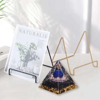 Crystal Pyramid Lapis Lazuli Obsidian Healing Crystal Pyramid Porstive Energy Generator Natural Crystals Energy Pyramid for Attract Wealth Success and Lucky - lunas-mystic-emporium.com Crystal Pyramid, Lapis Lazuli & Obsidian Healing Crystal Pyramid Porstive Energy Generator, Natural Crystals Energy Pyramid for Attract Wealth Success and Lucky
