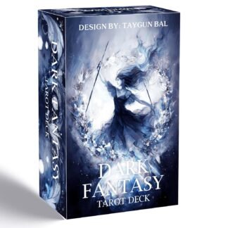 Dark Fantasy Tarot Deck, 78 Gothic Tarot Cards with Guidebook, Tarot Cards for Beginners, Shadow and Light Divination Deck for Self-Discovery, Spiritual Growth, Meditation and...