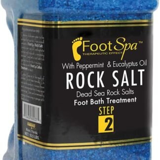 Detox Foot Soak Pedicure and Bath Salt, 128 Oz - Made with Dead Sea Salts, Eucalyptus and Peppermint Oil - Hydrates, Softens and Moisturizes