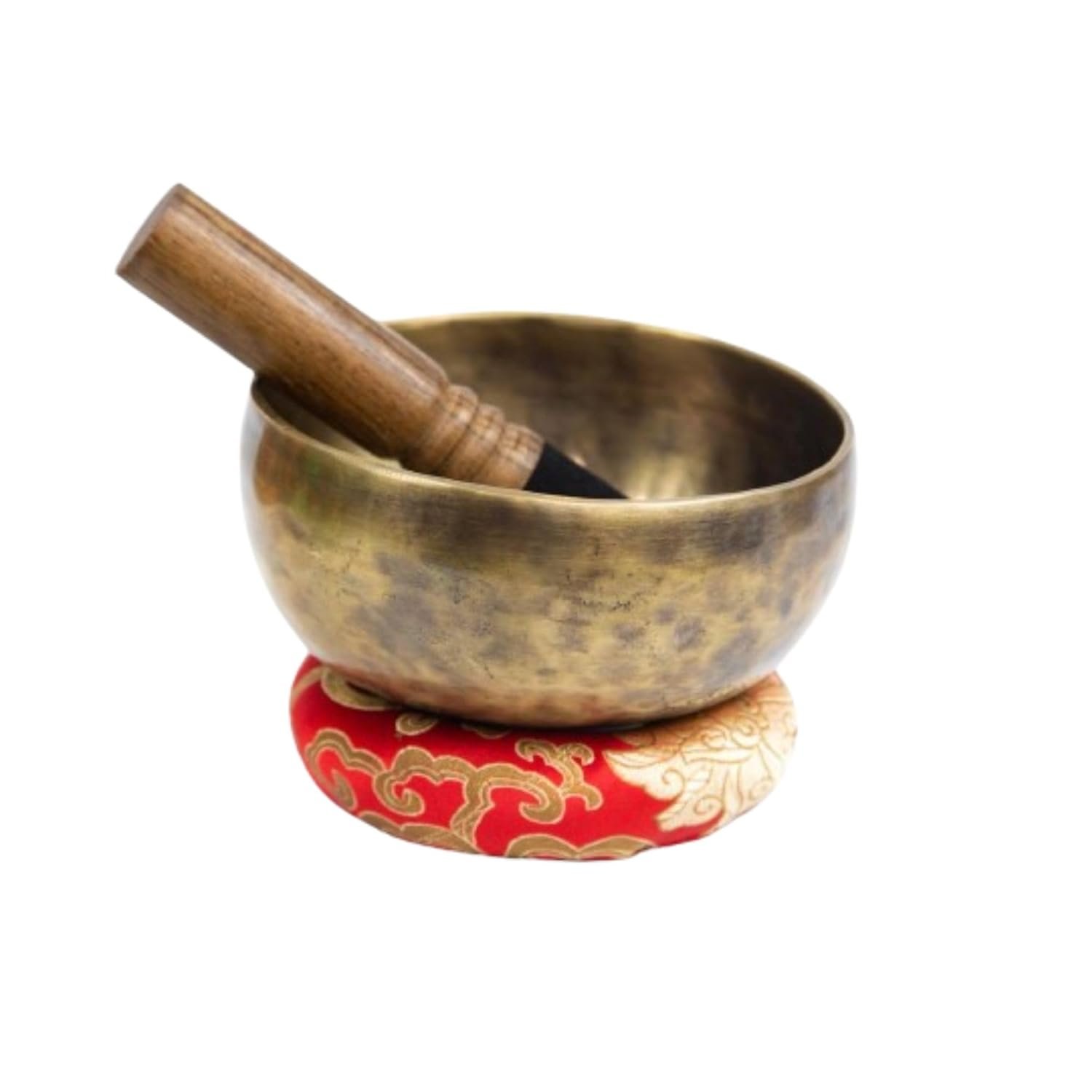 Dharma Guru Singing Bowl Set Handmade Bowl Pure 7 Metal Combinations Tibetan Meditation Bowls for Relaxation and Healing Bronze 4 Inches - lunas-mystic-emporium.com Dharma Guru Singing Bowl Set Handmade Bowl Pure 7 Metal Combinations Tibetan Meditation Bowls for Relaxation and Healing (Bronze, 4 Inches)