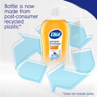 Dial Body Wash, Pamper & Indulge Marula Oil, 32 Fl Oz, Hydraclean Complex & Vitamin E, Gentle, Leaves Skin Feeling Nourished, Dermatologist-Tested, No Parabens & Sulfates