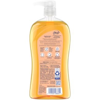 Dial Body Wash, Pamper & Indulge Marula Oil, 32 Fl Oz, Hydraclean Complex & Vitamin E, Gentle, Leaves Skin Feeling Nourished, Dermatologist-Tested, No Parabens & Sulfates